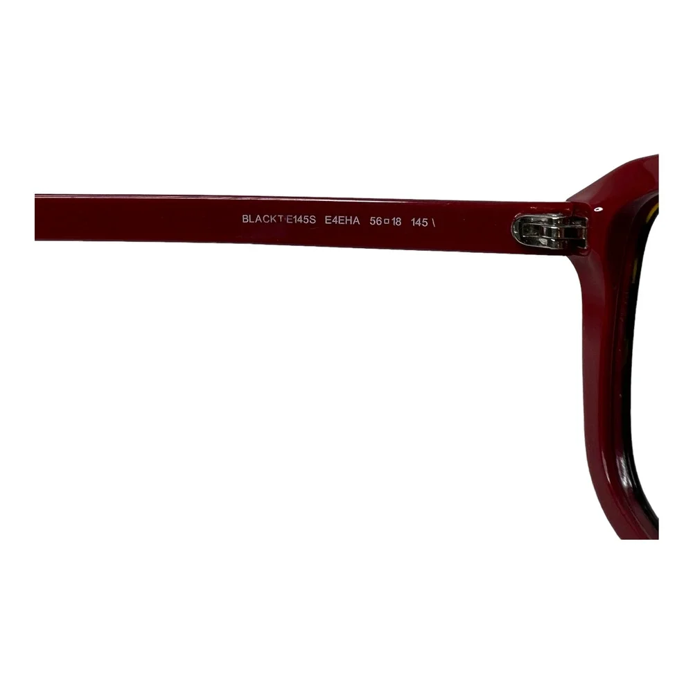 Christian Dior Homme Sunglasses BLACKTIE145S E4EHA Red Black Square Frames H3165